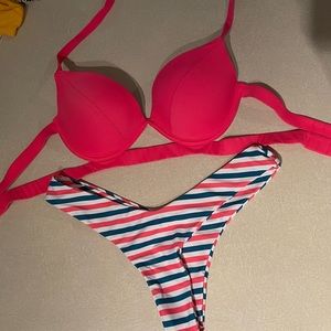 Pink & Blue Swim